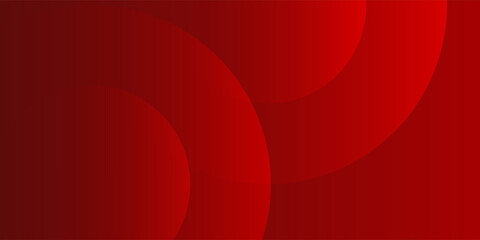 Obraz premium Abstract red background with glowing curve lines. Modern shiny red gradient geometric circle lines pattern. Futuristic concept. Suit for banner, brochure, poster, presentation, cover, website