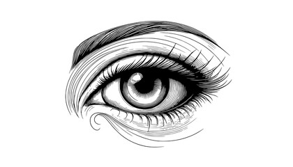 Fototapeta premium eye of the woman