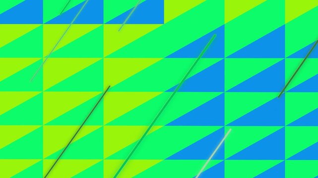 Abstract Green Blue Pattern.