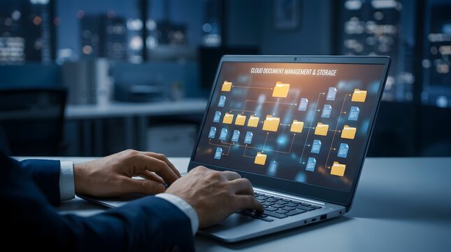 Document Management System (DMS), software to store, organize, track, and manage digital documents. Centralized repository