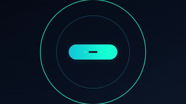 Button hover click animation with smooth interaction feedback and modern interface concept visualization design presentation.