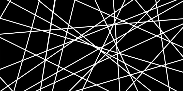 Chaotic abstract pattern featuring straight line texture in random geometry, a chaotic straight line graphic full of modern chaos.