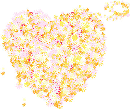 heart flowers