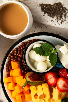Delicious breakfast buffet.
