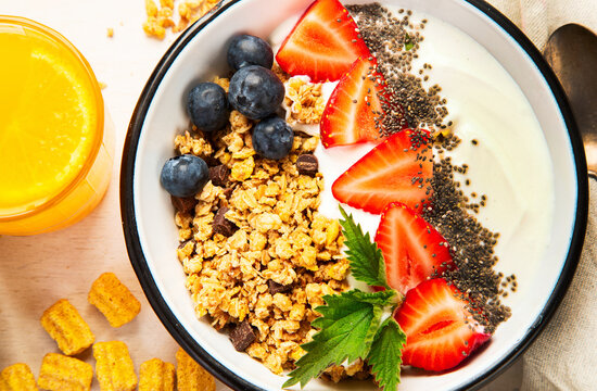 Delicious breakfast buffet.