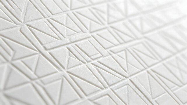 Minimalist industrial background with geometric embossed patterns
