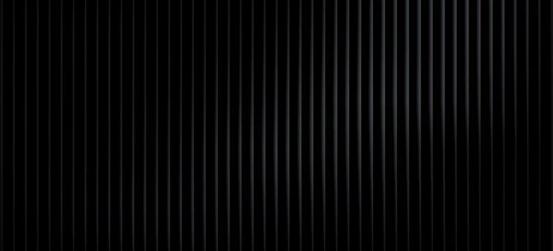 Decorative background black, white color, striped texture upper and lower gradient