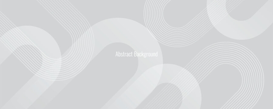 Abstract grey background with interlocking rounded shapes and lines.