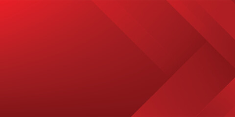 Fototapeta premium Abstract background Red arrow shape with technology concept for template, poster, wallpaper, flyer design. Vector illustration