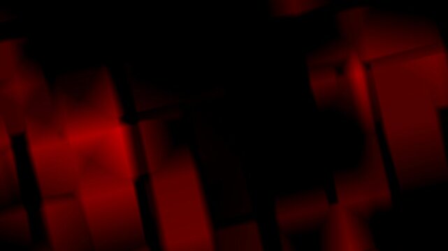 Mechanic background with bold red geometric blocks and futuristic industrial depth