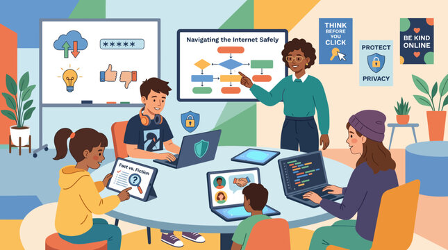 Online Safety Education for Kids Empowering Young Learners in the Digital Age