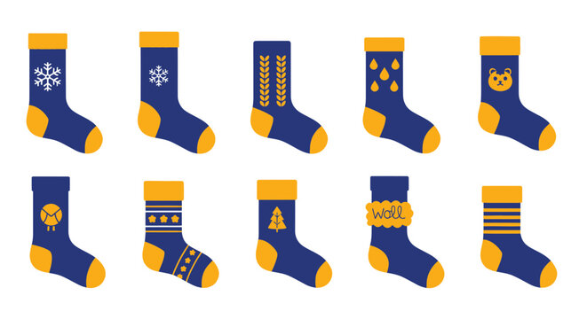 Winter Socks Collection: Festive Designs for Cold Weather