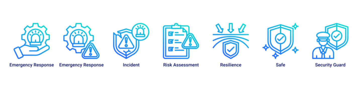 Emergency Risk Management Icon