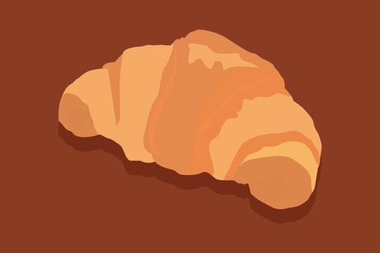 baked brioche bread food pattern background