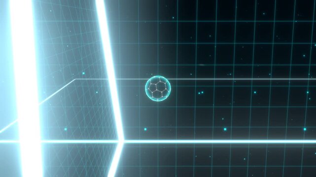 Predictive Tactical Soccer: Net Mesh Cam Top Right