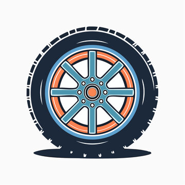 Flat Tire Icon