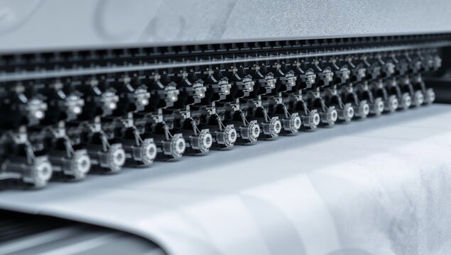 Automated Cotton Opening Machine Close Up Detail