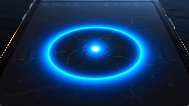 GPS Navigation Pin Refining Search Animation
