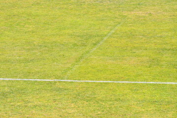 Obraz premium Linhas de campo de futebol