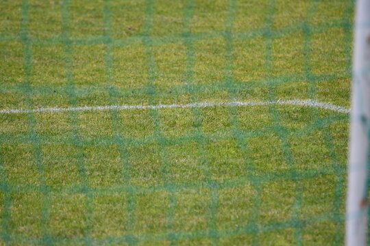 Rede da baliza de futebol