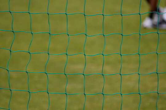 Rede da baliza de futebol