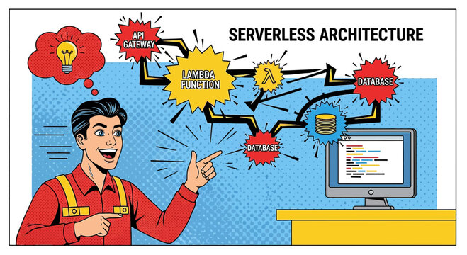 Serverless Architecture Diagram Explained by Man