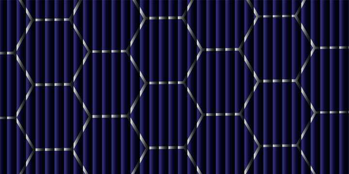 pentagon pattern background design with lines
