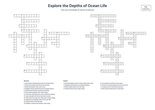 Explore the Depths of Ocean Life - ESL