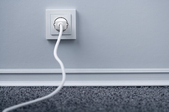 Electric plug in outlet