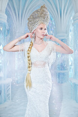 Fototapeta premium Ice Palace Elegance