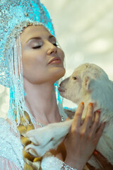 Fototapeta premium Whispered Goat Tenderness