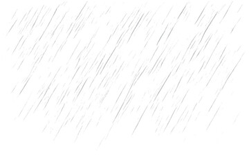 Fototapeta premium Heavy Rain Texture Isolated on Transparent Background, Storm Water Falling Drops Overlay, Diagonal Precipitation Motion Effect, Atmospheric Rainy Weather Pattern PNG