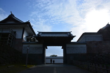 Obraz premium 石川県 金沢の金沢城（金沢城公園）