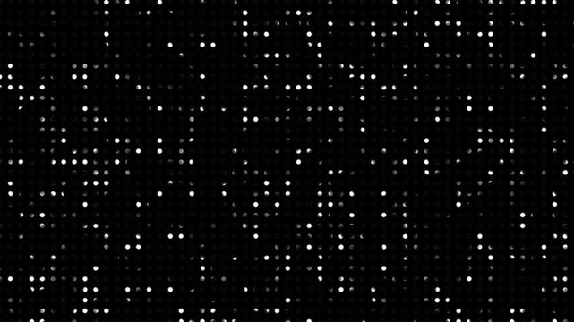 white abstract technology halftone dots texture overlay background animation. Light blue dot pattern ripple animation background.
Dynamic stop motion animation with halftone dots and grunge textures