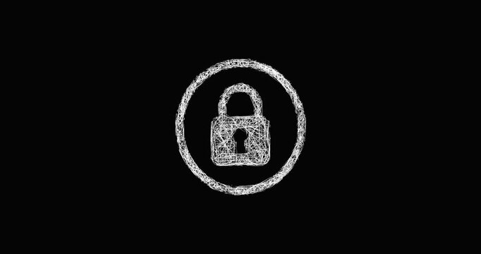 Sketch ssl lock icon animation - smooth progressive reveal
