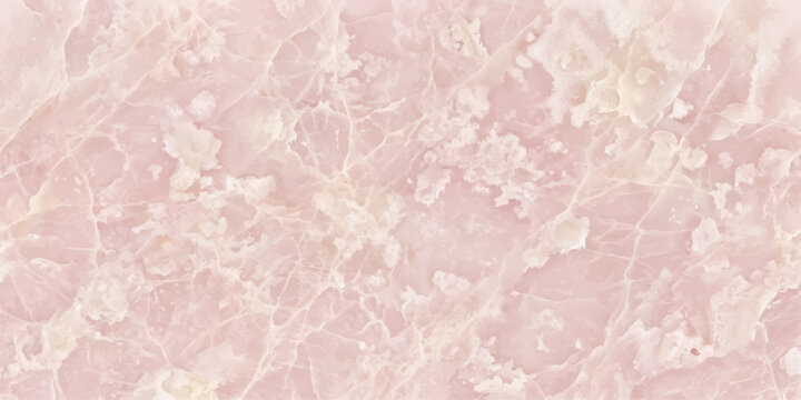 Abstract pink marble texture with white veins, exhibiting a delicate and luxurious aesthetic suitable for backgrounds and design projects.
