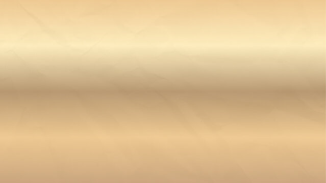 Warm gold metallic gradient with brushed texture metallic gradient background abstract material