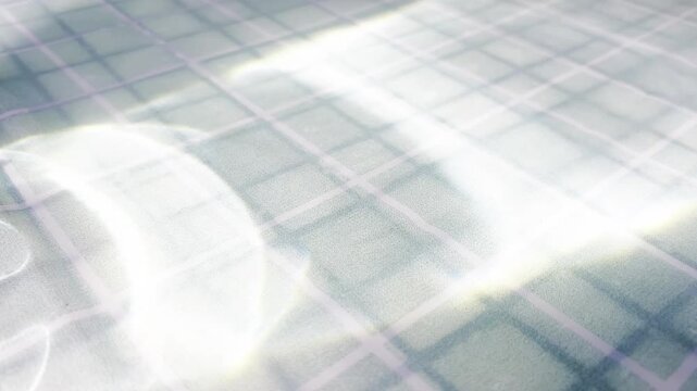 Calming swimming pool water reflecting sunlight, creating a beautiful caustic pattern on the pool floor, serene and refreshing background for summer and relaxation concepts