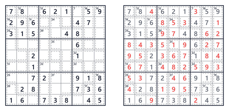 Minimalist black and white sudoku grid_3