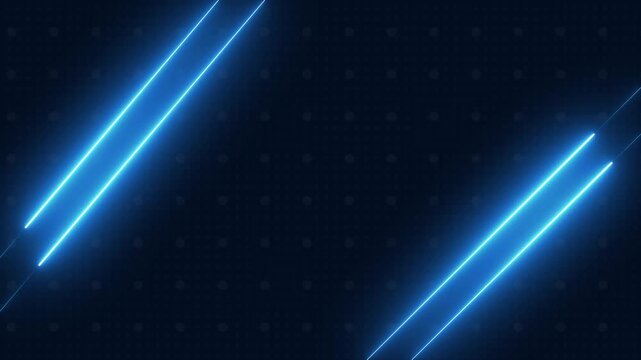 Geometric diagonal lines form an abstract corporate backdrop pattern. Modern diagonal lines loop for tech layout presentations. Motion graphic with diagonal lines.