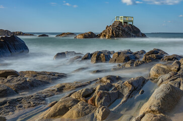 Fototapeta premium Long exposure at the ocean