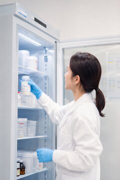 Cosmetic Raw Material Cold Storage and Pre-cooling in a High-Tech Beauty Product Laboratory