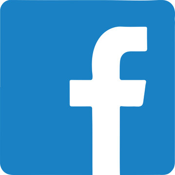 facebook brand mark white f on blue square corporate identity