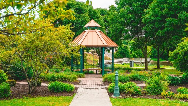 gazebo in the park