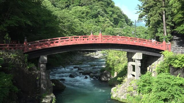 神橋と大谷川