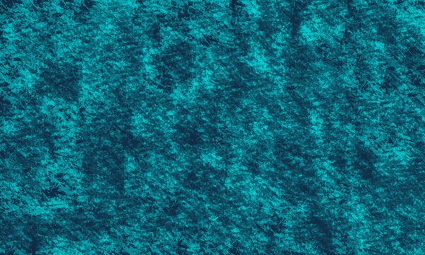 Abstract blue turquoise seamless vector texture background with grunge camo pattern effect