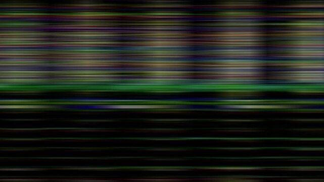 Broken LCD screen effect with video noise and digital distortion.