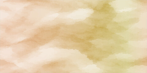 Obraz premium A vintage grunge background featuring aged brown parchment texture with cloudy sky patterns and stained antique paper elements for a worn retro design