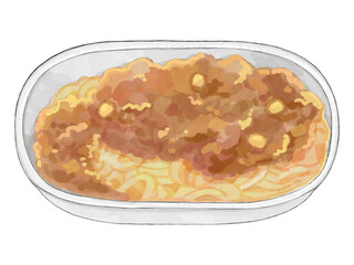 新潟B級グルメイタリアンのイラスト © こひなたちゃい