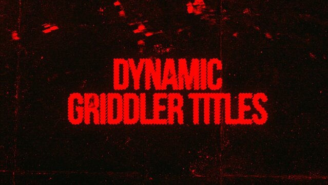 Dynamic Griddler Title